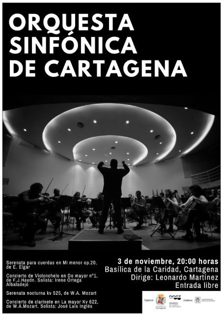 La Orquesta Sinfónica de Cartagena ofrece un concierto gratuito en la Caridad de Cartagena - 1, Foto 1