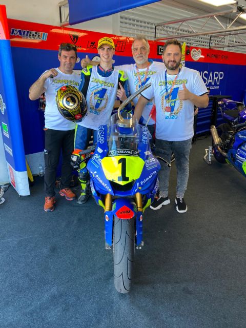 Fermín Aldeguer se proclama campeón de Europa STK 600 de Moto2 con solo 15 años - 1, Foto 1