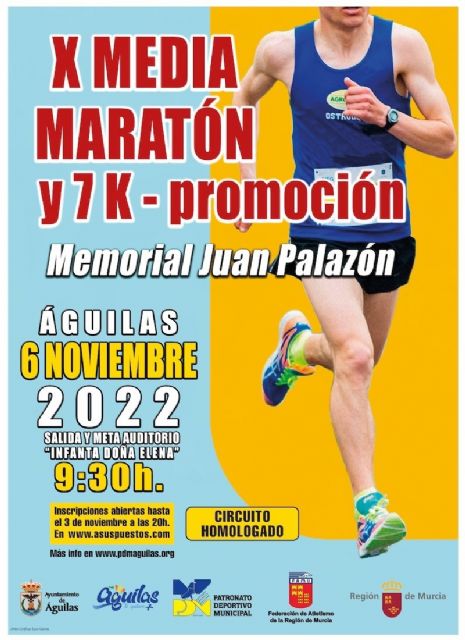 Águilas cuenta los días para su media maratón y 7km. de promoción - 1, Foto 1