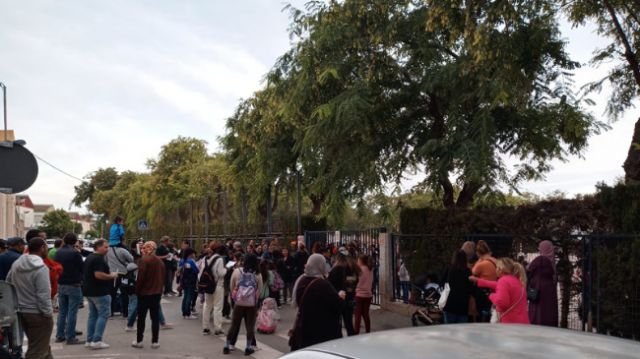Protesta en el Colegio Público D. Bienvenido Conejero Requiel - 3, Foto 3