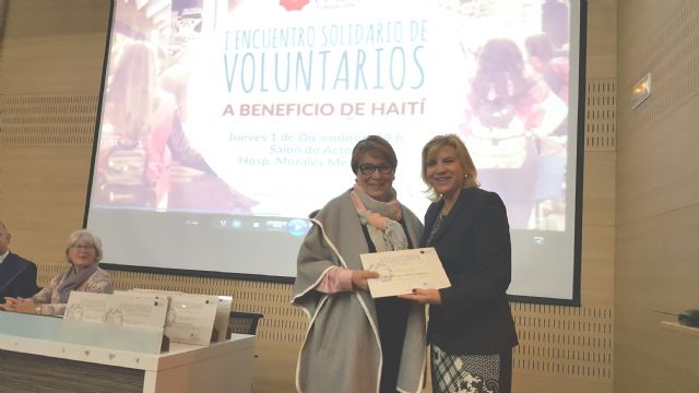 Violante Tomás colabora en el encuentro solidario de voluntarios de FADE - 1, Foto 1