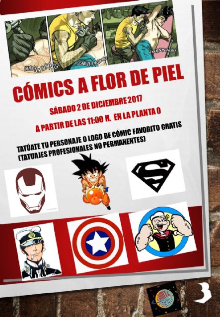 Un maratón de dibujo y tatuajes de cómic, nuevas actividades de la 'Comicteca' de la Biblioteca Regional de Murcia - 2, Foto 2