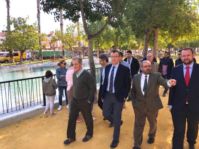 Un nuevo lago de 500 m2 embellece el corazón de la pedanía de San Ginés - 1, Foto 1