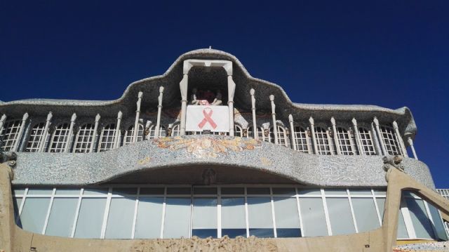 La Asamblea cuelga el lazo rojo por primera vez en la historia en el Día Mundial de la Lucha contra el Sida - 3, Foto 3
