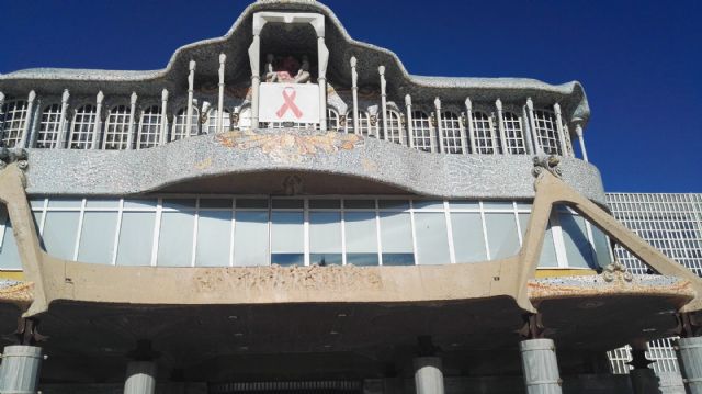 La Asamblea cuelga el lazo rojo por primera vez en la historia en el Día Mundial de la Lucha contra el Sida - 4, Foto 4