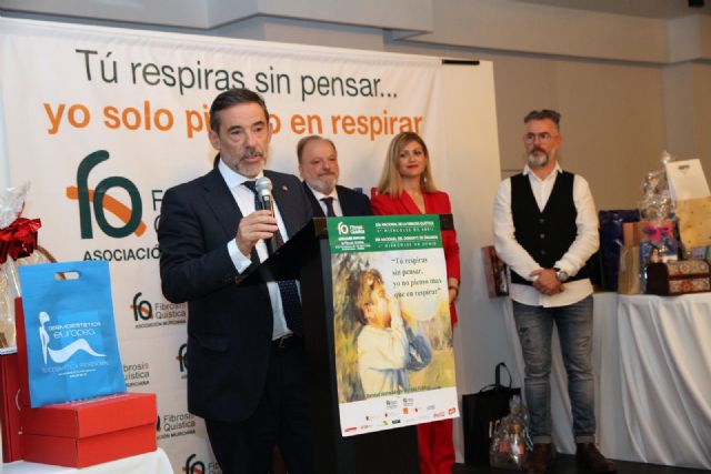 El delegado del Gobierno valora el coraje esfuerzo y valentíade familiares y pacientes de fibrosis quística - 1, Foto 1