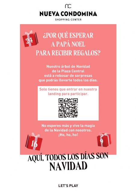 Un premio cada día con el calendario de adviento de Nueva Condomina - 1, Foto 1