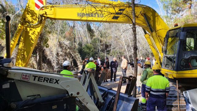 La Comunidad inicia las obras para adecuar el área recreativa del Santuario de la Esperanza en Calasparra - 1, Foto 1