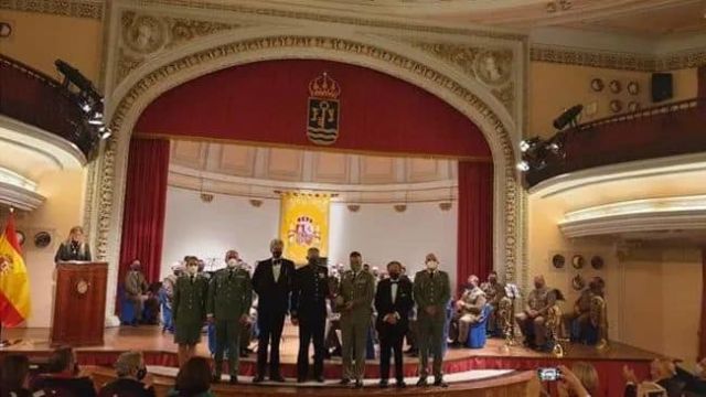 El acto, que se celebró en el teatro de Capitanía, acogió el ingreso como académico de número del teniente general jefe de la Fuerza Terrestre, José Rodríguez García - 2, Foto 2
