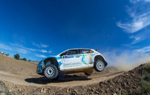 Juan Carlos Quintana y Yeray Mujica a por el podium en el rallye de León - 1, Foto 1
