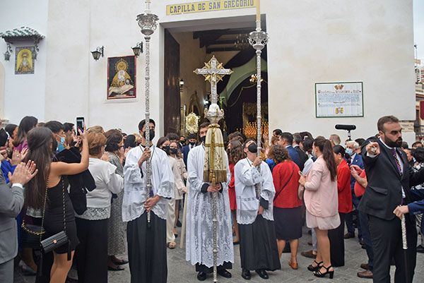 Antonio Rendón .Por su mucha antigüedad, la sede hispalense concedió con honores la Coronación canónica de la Virgen de los Dolores en su Soledad de Alcalá del Río - 1, Foto 1