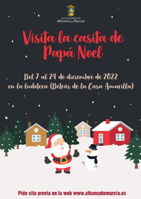 Visita la casita de Papá Noel en la ludoteca del 7 al 24 de diciembre de 2022, Foto 1
