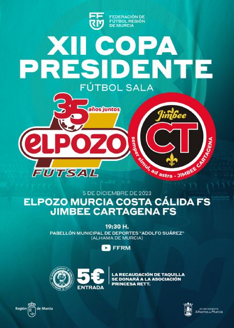 La final de la Copa Presidente será a beneficio de la Asociación Princesa Rett - 1, Foto 1