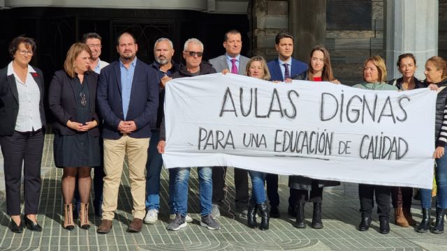 Los Alcázares denuncia que los presupuestos regionales no resuelven las graves deficiencias educativas del municipio - 4, Foto 4