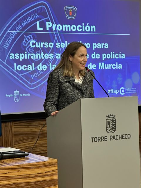Torre Pacheco acoge la presentación de L Promoción del curso para Aspirantes a Agente de Policía Local de la Región de Murcia - 2, Foto 2