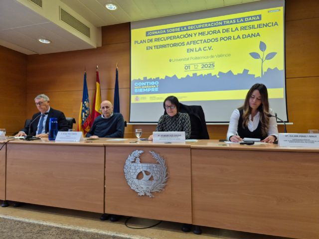 La CHS participa en unas jornadas técnicas de recuperación y mejora de la resilencia en los territorios afectados por la DANA de 2024 - 1, Foto 1