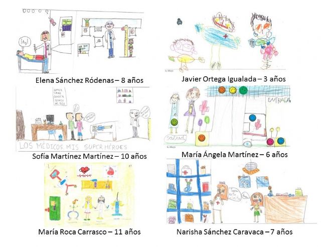 Más de 100 niños participan en el concurso de dibujo ¿Cómo es quien cuida de tu salud? - 1, Foto 1