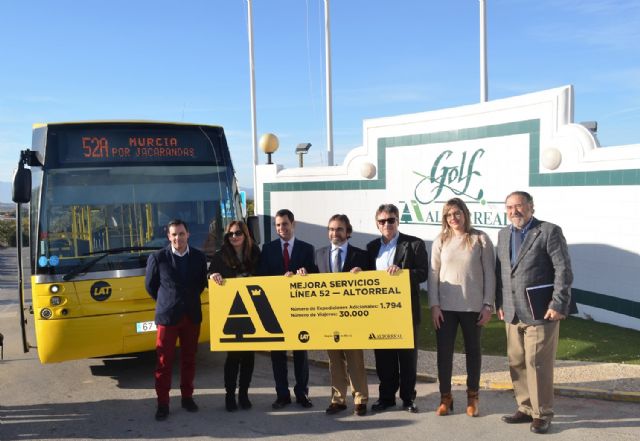 Autobuses Lat presenta las mejoras en el transporte público de autobús entre Altorreal y Murcia - 2, Foto 2