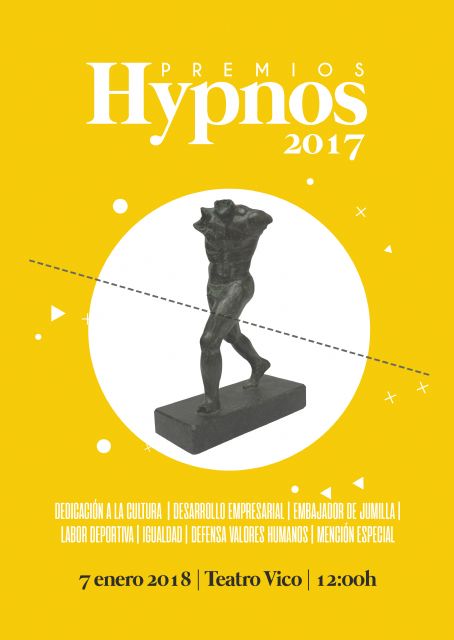 El Teatro Vico acoge este domingo el acto de entrega de los Premios Hypnos 2017 - 1, Foto 1