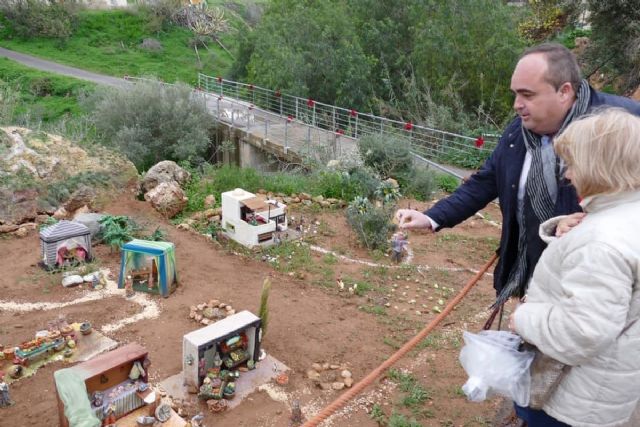 La Ruta de los Belenes 2018 congreó a un centenar y medio de personas - 1, Foto 1