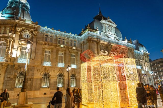 La fachada del Palacio Consistorial acogerá el viernes un espectáculo de luz y sonido en 3D - 1, Foto 1