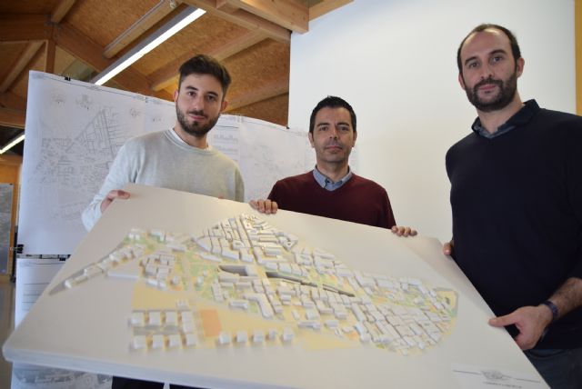 Un arquitecto por la UPCT diseña la integración urbana de Murcia tras el soterramiento de las vías - 1, Foto 1