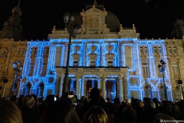 El Palacio Consistorial se transformará el sábado en un espectáculo de luz y sonido - 1, Foto 1