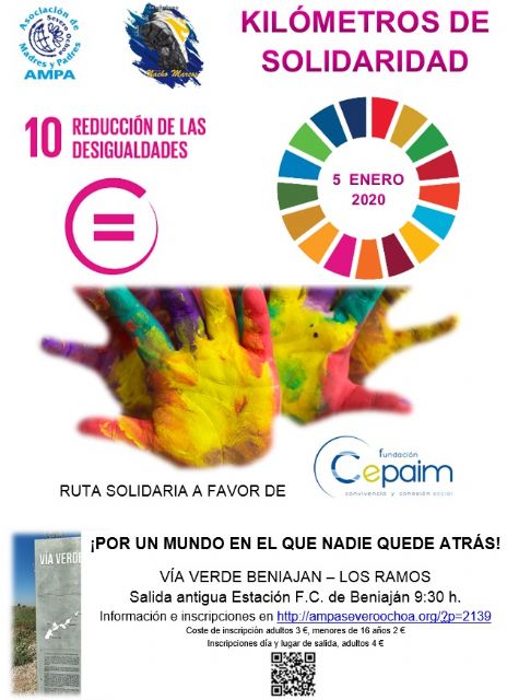 I marcha solidaria a favor de Fundación Cepaim - 1, Foto 1