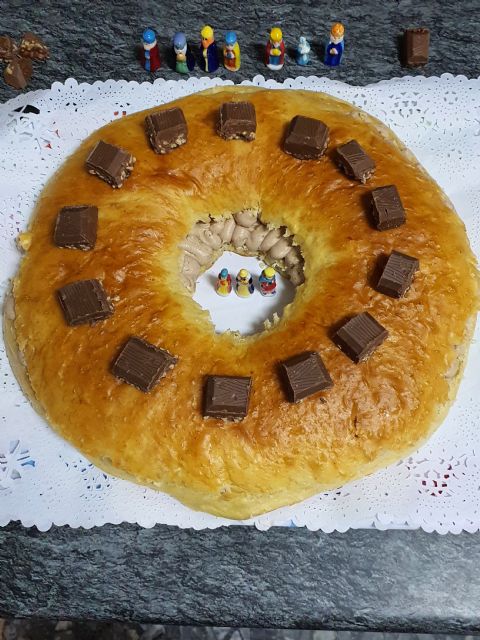 Receta: ¡Cómo preparar Roscón de Reyes de turrón de chocolate en casa! - 4, Foto 4