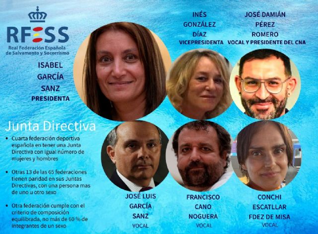 Inés González, vicepresidenta de Salvamento y Socorrismo, y Conchi Escatllar y Damián Pérez, vocales - 1, Foto 1