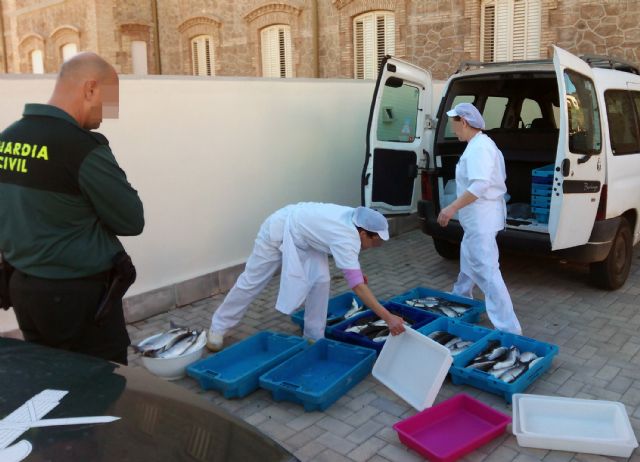 La Guardia Civil decomisa 100 kilos de pescado en una furgoneta de venta ambulante - 2, Foto 2