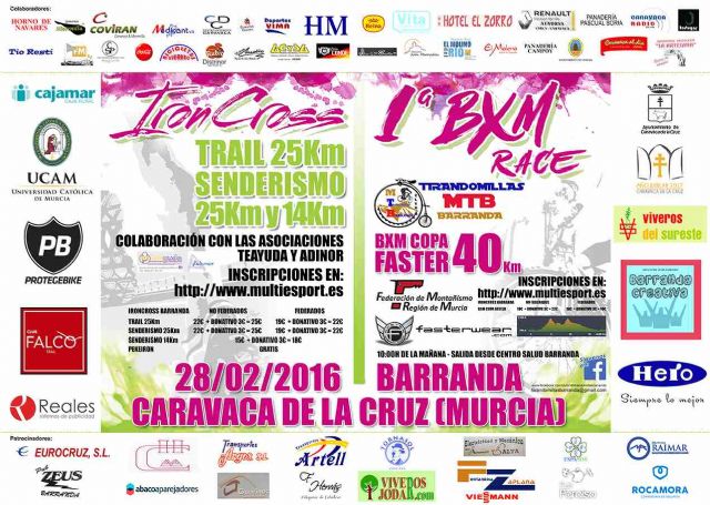 El Iron Cross Barranda presenta cuatro modalidades de participación de deporte en la naturaleza - 2, Foto 2