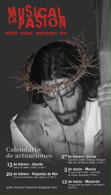 El “Musical La Pasión: Jesús sigue muriendo hoy” colabora este año con Cáritas Diocesana - 1, Foto 1