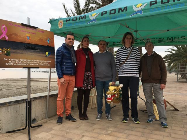 El Dragon Boat se alía con el Día Mundial contra el Cáncer en San Javier - 1, Foto 1