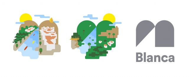 El Ayuntamiento presenta su nuevo logotipo de turismo que reinterpreta el paisaje de Blanca - 1, Foto 1