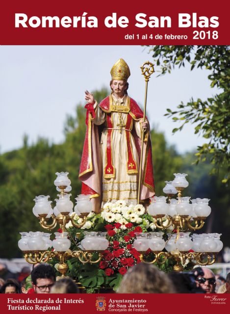 La Hermandad de San Blas porteará al Santo desde la iglesia de Santiago de la Ribera a su ermita en un día festivo para el municipio de San Javier - 1, Foto 1