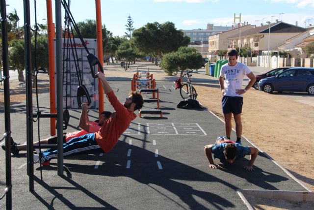 La Avenida del Puerto ofrece un nuevo espacio para practicar deporte al aire libre - 4, Foto 4