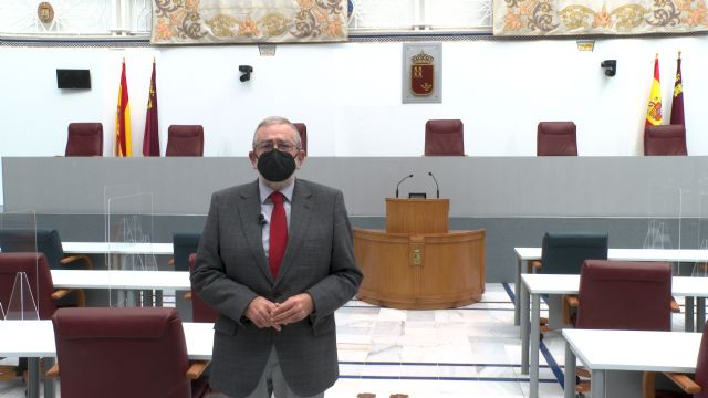 La Asamblea Regional logra ser un parlamento vivo y abierto durante 2020 pese a la incidencia de la pandemia - 1, Foto 1