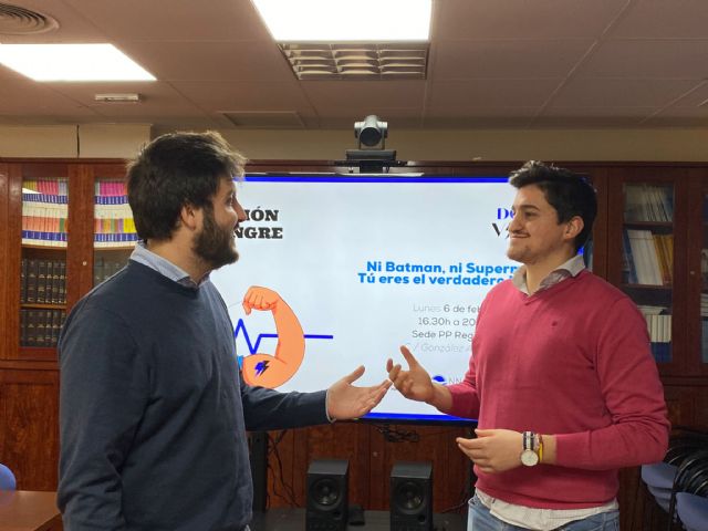 NNGG Región de Murcia lanza la campaña 'Dona Vida' y hace un llamamiento a afiliados y ciudadanos para donar sangre - 1, Foto 1