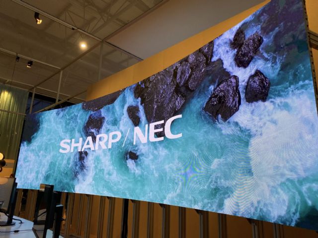 Sharp/nec exhibe sus novedades en proyectores y pantallas profesionales para salas de conferencias y educación en ise 2023 - 1, Foto 1