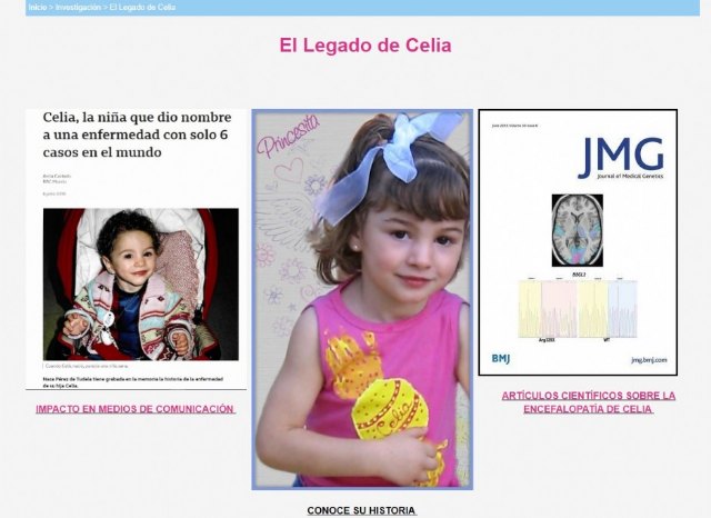 AELIP estrena nueva sección en su web sobre la Encefalopatia de CELIA