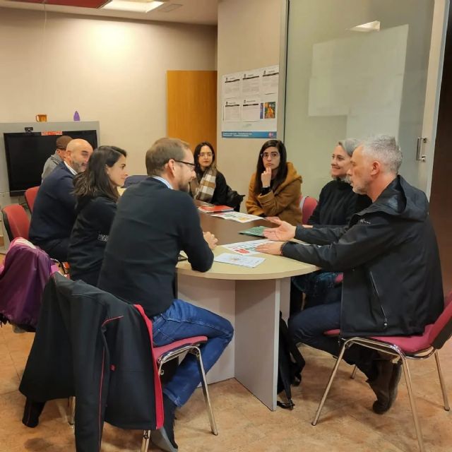 Los concejales del GMS se reúnen con el futuro grupo de acción local Territorio Sierra Espuña, Foto 1