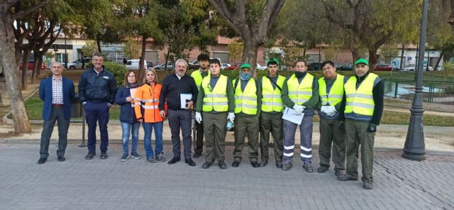 Nueve alumnos del curso de actividades auxiliares de jardinería inician hoy sus prácticas profesionales no laborales en la empresa SERCOMOSA - 1, Foto 1