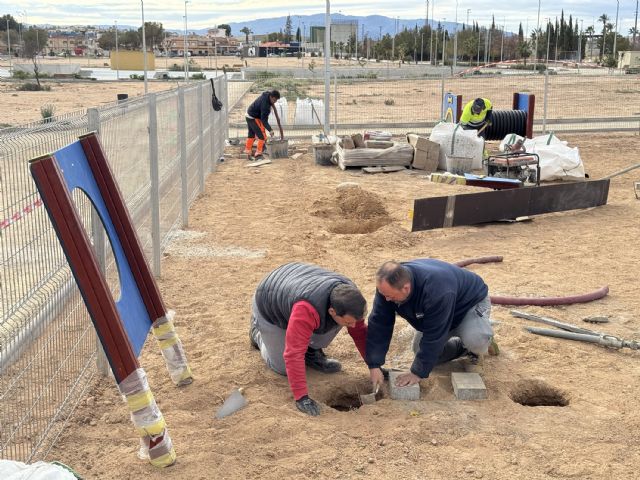Comienzan las obras del futuro circuito canino del parque de la Antena - 3, Foto 3