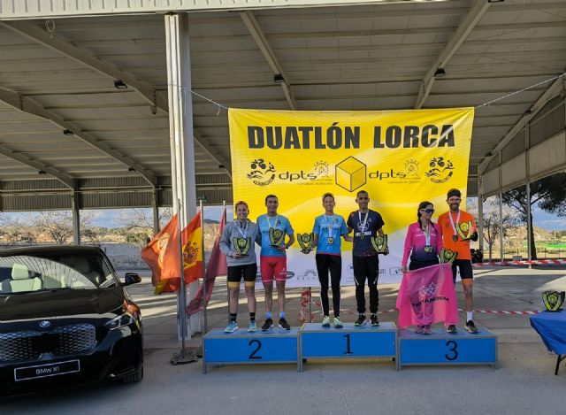 Eva Maza y Estanislao Lorencio se coronan en Lorca como Campeones Regionales de Duatlón - 1, Foto 1
