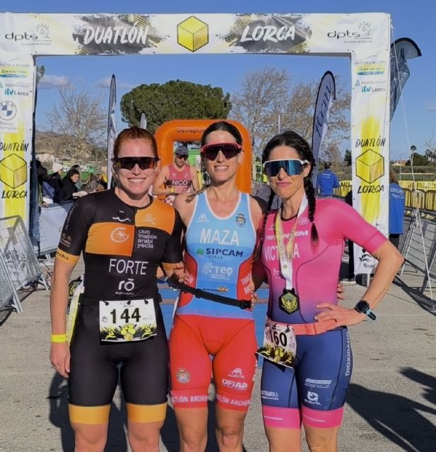 Eva Maza y Estanislao Lorencio se coronan en Lorca como Campeones Regionales de Duatlón - 2, Foto 2