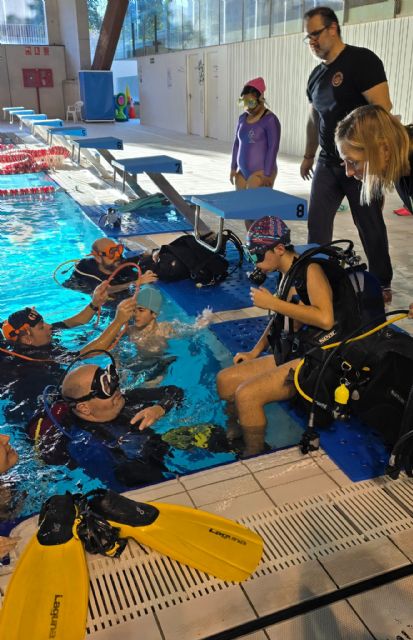 Buceo inclusivo: éxito del Bautizo Aulas Abiertas en Cartagena con la colaboración de buceadores adaptados - 4, Foto 4
