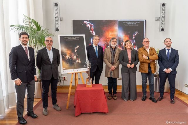 El xii concurso nacional de saetas de Cartagena 2026 presenta su cartel y el nuevo trofeo Con alma - 2, Foto 2