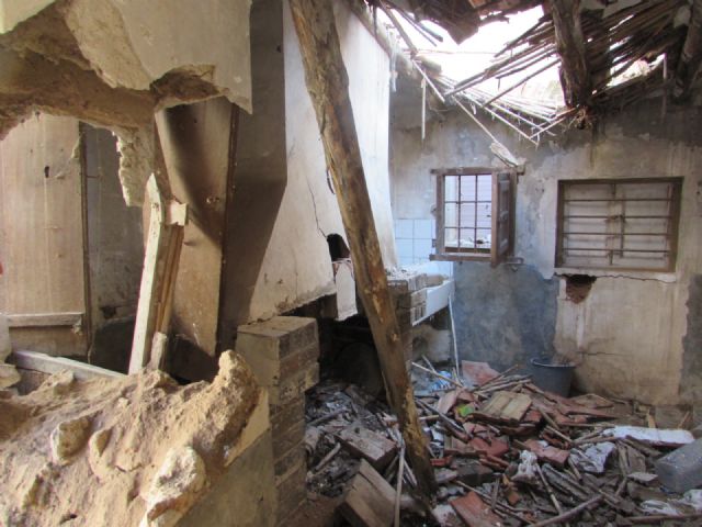 El Ayuntamiento de Lorca declarará en ruina un antiguo inmueble en Cruz de Sola para su demolición parcial y garantizar la seguridad - 5, Foto 5