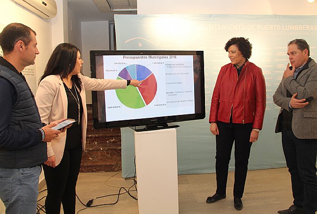 La Alcaldesa presenta los presupuestos municipales para 2016 con un aumento del 20% en ayudas sociales - 1, Foto 1